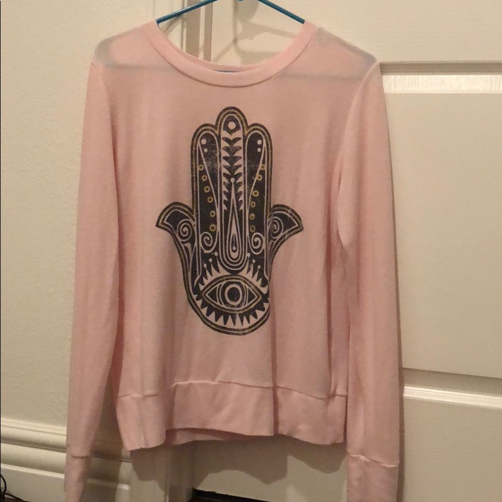Pink hamza sweater
